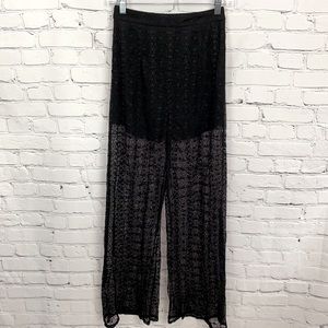 Bohemian Beachy Crocheted Pants